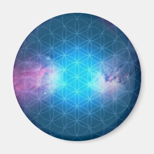 宇宙の花 マグネット (正面)