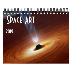 宇宙の芸術の天文学の宇宙カレンダー2019年 カレンダー