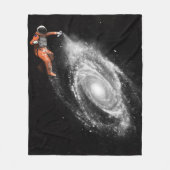 宇宙の芸術| Florent Bodart フリースブランケット (正面)