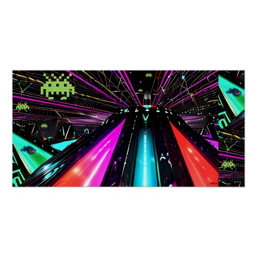 宇宙の虫が這い回る ポスター (正面)