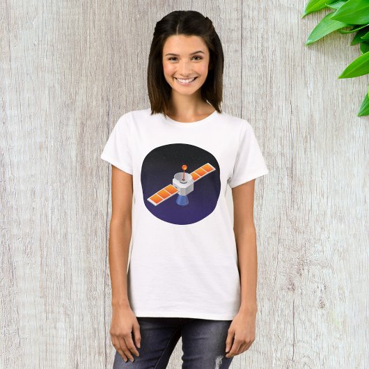 宇宙の衛星 Tシャツ
