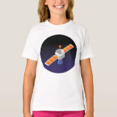宇宙の衛星 Tシャツ (正面)