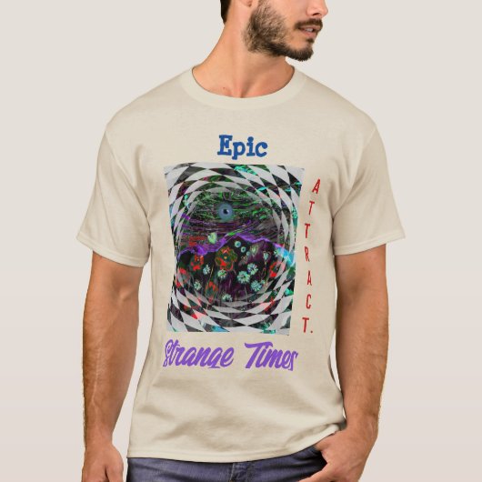 宇宙の視線をささやく Tシャツ (正面)