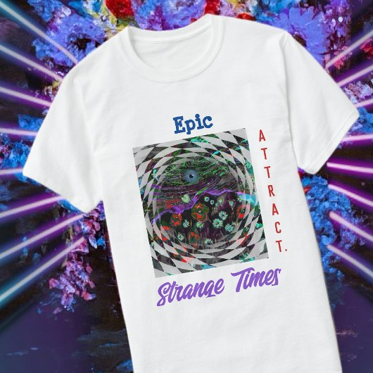 宇宙の視線をささやく Tシャツ