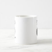 宇宙の角度π数学の秘密を解読する コーヒーマグカップ (中央)