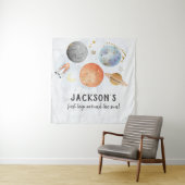 宇宙の誕生日ウェルカムサイン タペストリー (インサイチュ)