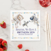 宇宙の誕生日ペーパーナプキン スタンダードランチョンナプキン (インサイチュ)