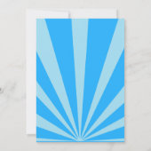 宇宙の誕生日招待状 宇宙 招待状 (裏面)