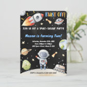 宇宙の誕生日招待状 招待状 (スタンド正面)