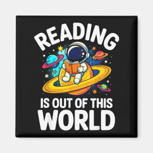 宇宙の読書はこの世のものではないほど面白い本 マグネット