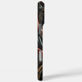 宇宙の謎からの複雑なエイリアン春 Case-Mate iPhoneケース (裏面 / 右)