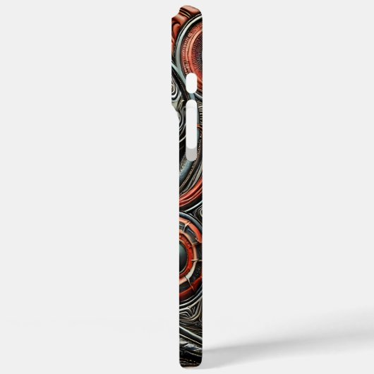 宇宙の謎からの複雑なエイリアン春 Case-Mate iPhoneケース (裏面 / 左)