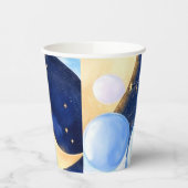 宇宙の赤ちゃんシャワームーンアンドスターインスパイアズ 紙コップ (左)