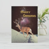 宇宙の超本物のクリスマストナカイ シーズンカード (スタンド正面)