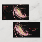 宇宙の軽いプロフィールカード 名刺 (正面/裏面)