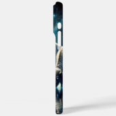 宇宙の輝きの下で飲むバイソン Case-Mate iPhoneケース (裏面 / 左)