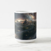宇宙の都市 コーヒーマグカップ (中央)