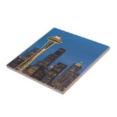 宇宙の針および都心のシアトル タイル (側面)