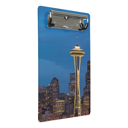 宇宙の針および都心のシアトル ミニクリップボード (アングル)