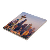 宇宙の針はシアトルの薄暗がりにタワーです タイル (側面)