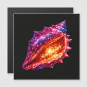 宇宙の銀河の貝殻の航海デザイン (正面/裏面)