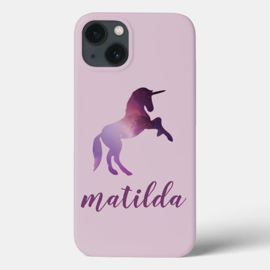 宇宙の銀河系のユニコーン Case-Mate iPhoneケース (裏面)
