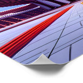 宇宙の銀河間空港 ポスター (角)