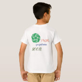宇宙の隠された秩序 Tシャツ (裏面フル)