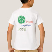 宇宙の隠れた秩序 Tシャツ (裏面)