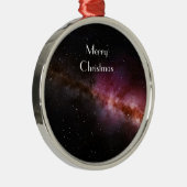 宇宙の雪片写真 メタルオーナメント (右)