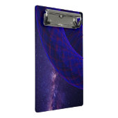 宇宙の青いドーナツ ミニクリップボード (アングル)