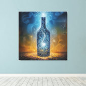 宇宙の魅惑のエリート キャンバスプリント (インサイチュ (ウッドフロア))