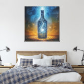 宇宙の魅惑のエリート キャンバスプリント (インサイチュ (寝室))