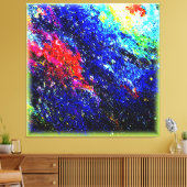 宇宙の魅惑的な色。買今 キャンバスプリント (インサイチュ (リビング))