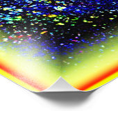 宇宙の魅惑的な色。買今 フォトプリント            (角)