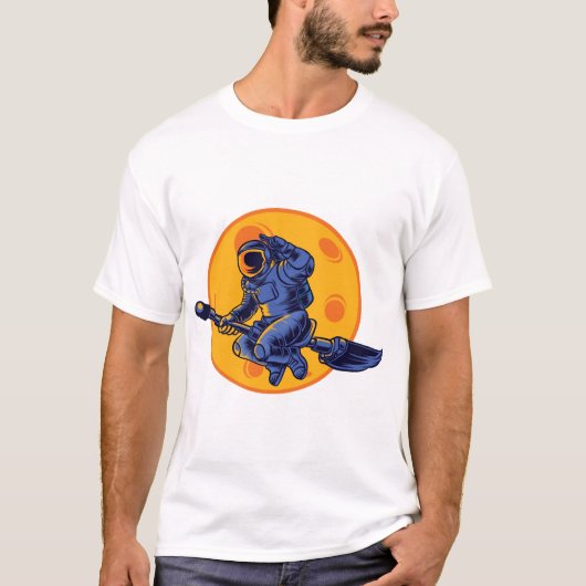 宇宙の魔女 Tシャツ (正面)