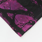 宇宙の魔法の森 フリースブランケット (角)