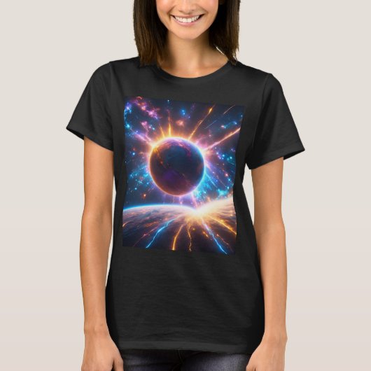 宇宙の魔法 Tシャツ (正面)