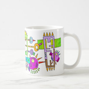 宇宙の魚 コーヒーマグカップ