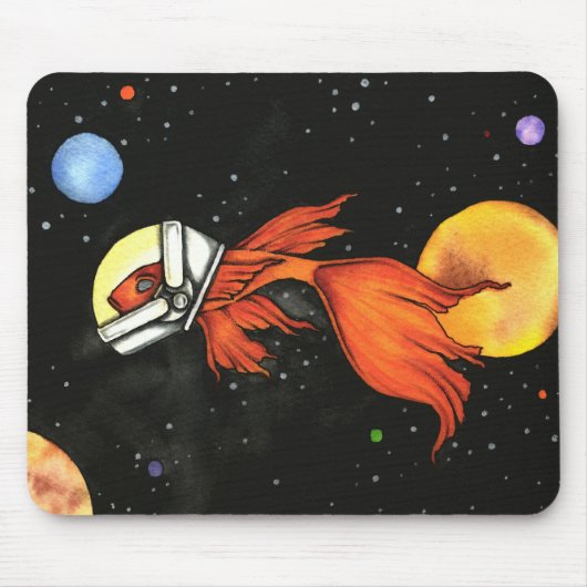 宇宙の魚! マウスパッド (正面)