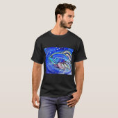 宇宙の魚 Tシャツ (正面フル)