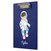 宇宙の黒毛宇宙飛行士 クリップボード (左)