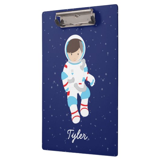 宇宙の黒毛宇宙飛行士 クリップボード (左)