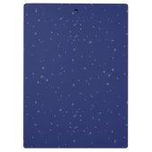 宇宙の黒毛宇宙飛行士 クリップボード (裏面)