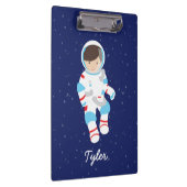 宇宙の黒毛宇宙飛行士 クリップボード (右)