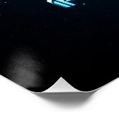 宇宙の「抵抗は無駄だ」光沢ポスター ポスター (コーナー)