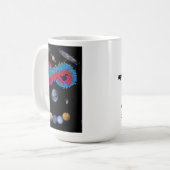 宇宙のHDL コーヒーマグカップ (正面左)
