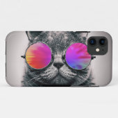 宇宙のiPhone 5の場合の™の猫 Case-Mate iPhoneケース (裏面(横))