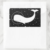 宇宙のMOBY 長方形シール (バッグ)