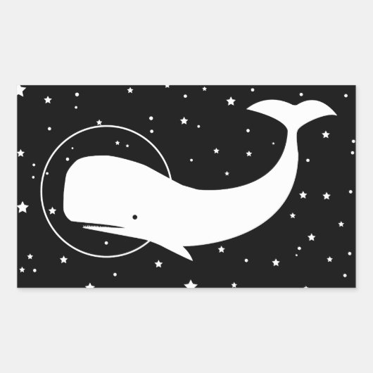 宇宙のMOBY 長方形シール (正面)